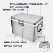 Yeti V Series® Stainless Steel Cooler