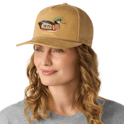 YETI® Duck Corduroy Flat Brim Rope Hat