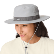 YETI® Logo Solid Gray Boonie Hat